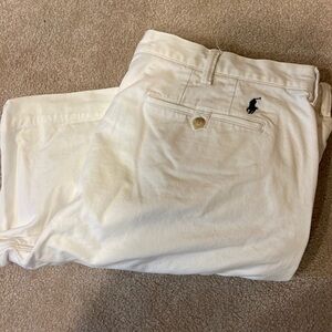 Ralph Lauren Classic Stretch Men’s White Shorts Size 38  9 inch